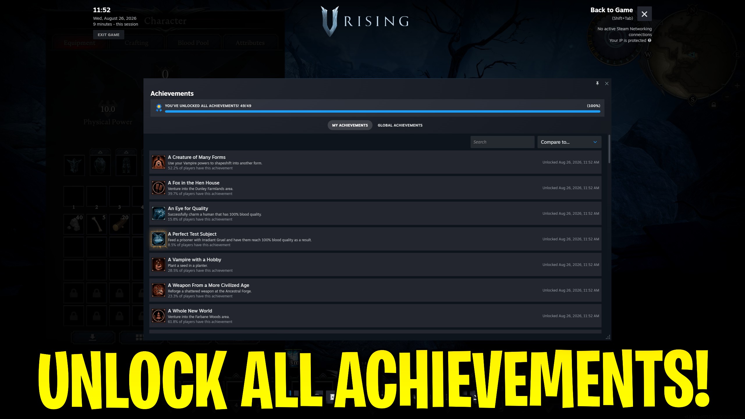 V Rising — Achievement Unlocker (screenshot 2)